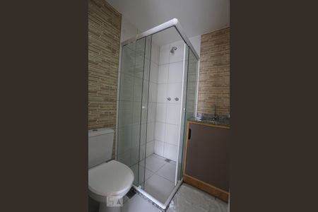 Banheiro de kitnet/studio à venda com 1 quarto, 29m² em República, São Paulo