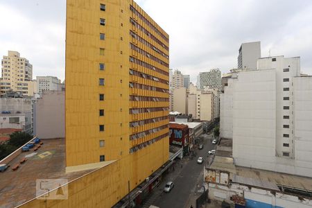 Vista da Varanda de kitnet/studio à venda com 1 quarto, 29m² em República, São Paulo