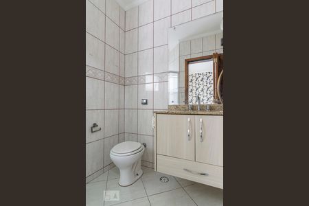 Banheiro da Suite de apartamento à venda com 3 quartos, 80m² em Jardim Santo Antônio, Santo André