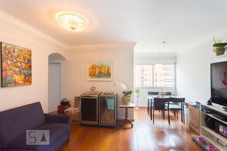 Sala de apartamento à venda com 2 quartos, 72m² em Ibirapuera, São Paulo