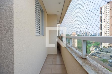 Varanda da Sala de apartamento para alugar com 2 quartos, 68m² em Jardim Ampliação, São Paulo