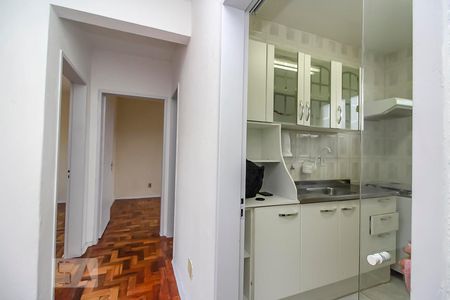 CORREDOR SOCIAL de apartamento à venda com 2 quartos, 56m² em Jardim Itu Sabará, Porto Alegre
