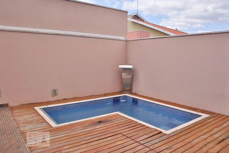 Piscina de casa de condomínio à venda com 3 quartos, 300m² em Jardim Santa Teresa, Jundiaí