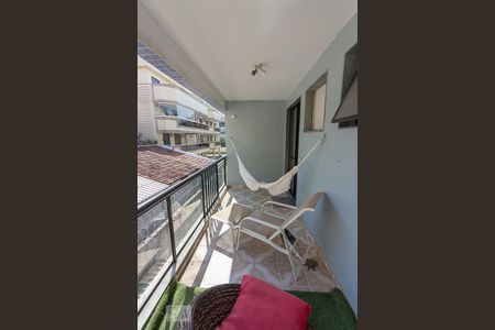 Varanda da Sala de apartamento para alugar com 2 quartos, 95m² em Recreio dos Bandeirantes, Rio de Janeiro