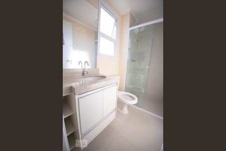 Detalhe do Banheiro da Suite de apartamento para alugar com 2 quartos, 56m² em Jardim Paulicéia, Campinas