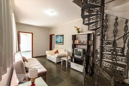 Sala de casa de condomínio à venda com 3 quartos, 200m² em Parque Imperador, Campinas