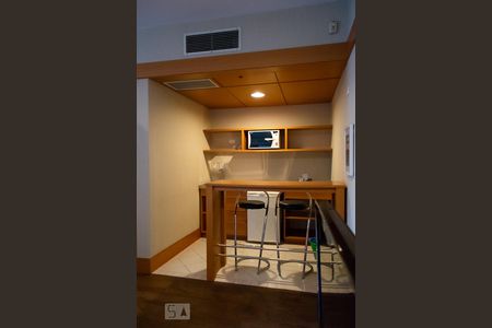 COZINHA de kitnet/studio à venda com 1 quarto, 37m² em Carandiru, São Paulo