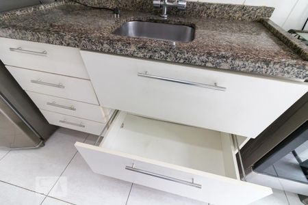 Apartamento à venda com 50m², 2 quartos e 1 vagaCozinha - pia e armários