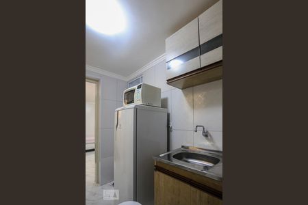 Cozinha de kitnet/studio para alugar com 1 quarto, 24m² em Ipiranga, São Paulo