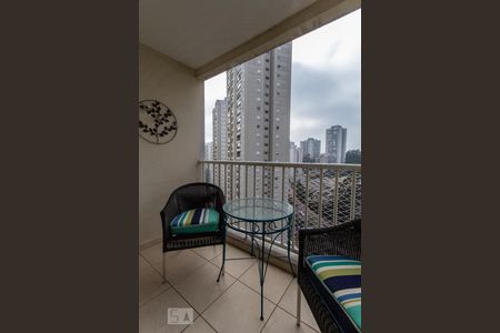 Varanda da Sala de apartamento à venda com 2 quartos, 68m² em Parque Reboucas, São Paulo