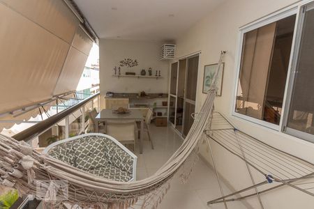 Varanda da Sala de apartamento para alugar com 3 quartos, 88m² em Recreio dos Bandeirantes, Rio de Janeiro