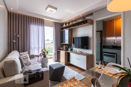Sala de apartamento para alugar com 2 quartos, 47m² em Jardim Myrian Moreira da Costa, Campinas