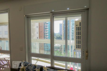 Apartamento para alugar com 127m², 3 quartos e 3 vagasVista sala de TV 