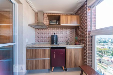 Varanda gourmet de apartamento para alugar com 2 quartos, 74m² em Campestre, Santo André