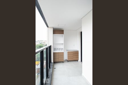 Varanda da Sala de apartamento para alugar com 2 quartos, 58m² em Parque Peruche, São Paulo