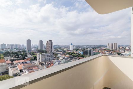 Varanda da Sala de apartamento para alugar com 3 quartos, 123m² em Vila Alzira, Santo André