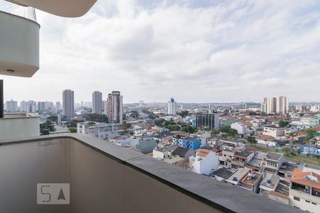 Varanda da Suite de apartamento para alugar com 3 quartos, 123m² em Vila Alzira, Santo André