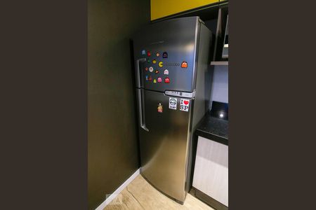 Cozinha de apartamento para alugar com 1 quarto, 33m² em Barra Funda, São Paulo