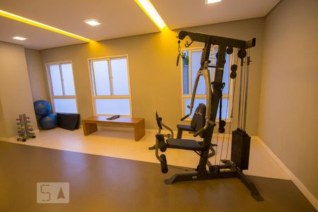 Apartamento para alugar com 33m², 1 quarto e sem vaga Apartamento para alugar com 33m², 1 quarto e sem vagaAcademia