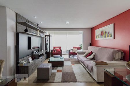 Sala de apartamento para alugar com 3 quartos, 92m² em Jardim, Santo André