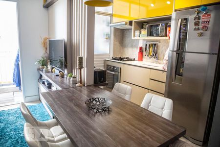 Mesa de Jantar de apartamento para alugar com 2 quartos, 56m² em Vila Ema, São Paulo