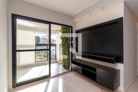 Sala de Estar de apartamento para alugar com 2 quartos, 55m² em Parque Peruche, São Paulo