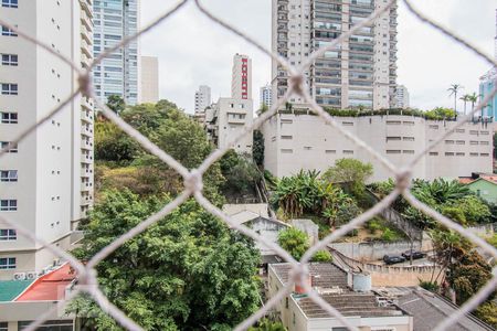 Vista da Sala de apartamento para alugar com 1 quarto, 45m² em Paraíso, São Paulo
