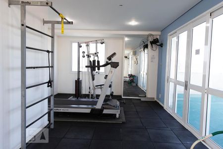 Apartamento para alugar com 41m², 1 quarto e 2 vagas Apartamento para alugar com 41m², 1 quarto e 2 vagasÁrea Comum - Academia
