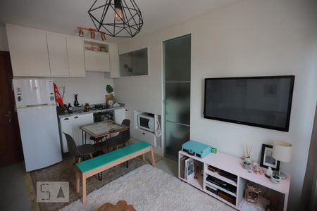 Sala/Cozinha de apartamento à venda com 1 quarto, 39m² em Boa Vista, Novo Hamburgo