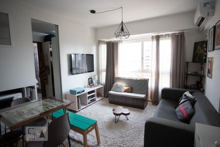 Sala/Cozinha de apartamento à venda com 1 quarto, 39m² em Boa Vista, Novo Hamburgo