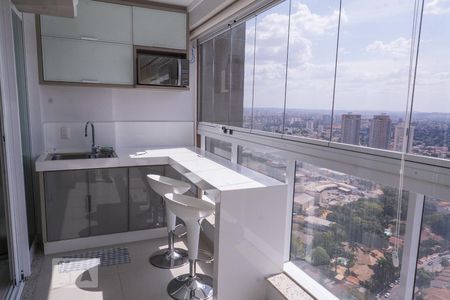 Sacada de apartamento para alugar com 1 quarto, 46m² em Setor Bueno, Goiânia