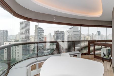 Sacada de kitnet/studio para alugar com 1 quarto, 46m² em Vila Olímpia, São Paulo