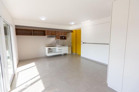 Sala Cozinha de apartamento à venda com 1 quarto, 66m² em Barra Funda, São Paulo