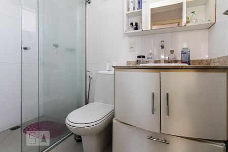 Banheiro de apartamento à venda com 2 quartos, 52m² em Sítio Pinheirinho, São Paulo