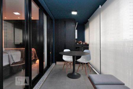 Varanda Gourmet de kitnet/studio à venda com 1 quarto, 55m² em Bela Vista, São Paulo