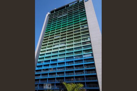 Studio à venda com 55m², 1 quarto e 1 vagaFachada