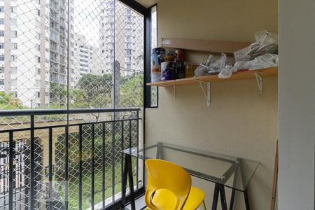 Varanda da Sala de apartamento à venda com 2 quartos, 50m² em Jardim Celeste, São Paulo