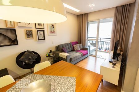 Sala de apartamento para alugar com 2 quartos, 58m² em Barra Funda, São Paulo