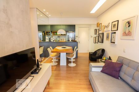 Sala de apartamento para alugar com 2 quartos, 58m² em Barra Funda, São Paulo