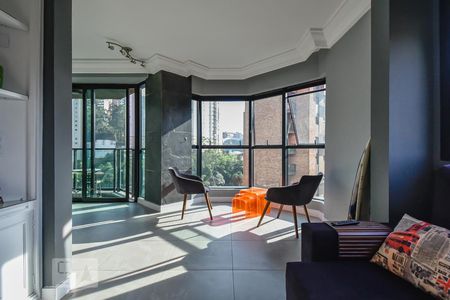 Sala de apartamento para alugar com 2 quartos, 98m² em Jardim Ampliação, São Paulo
