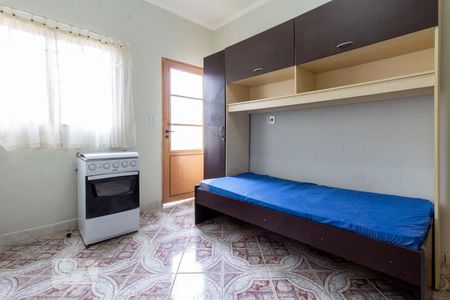 Quarto - Cozinha de apartamento para alugar com 1 quarto, 38m² em Vila Buenos Aires, São Paulo