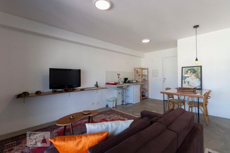 Sala de kitnet/studio para alugar com 1 quarto, 50m² em Bela Vista, São Paulo