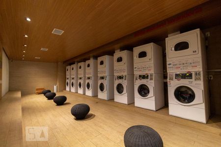 Studio para alugar com 50m², 1 quarto e 1 vagaLavanderia
