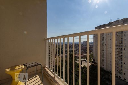 Varanda da Sala de apartamento para alugar com 2 quartos, 49m² em Parque Reboucas, São Paulo