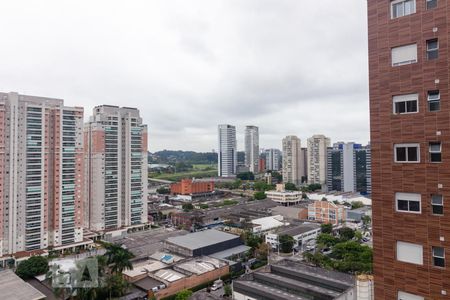 Vista da Varanda Gourmet de apartamento para alugar com 2 quartos, 82m² em Jardim Caravelas, São Paulo
