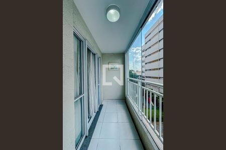 Varanda da Sala de apartamento para alugar com 1 quarto, 32m² em Catumbi, São Paulo