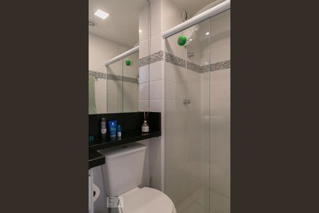 Banheiro  de kitnet/studio para alugar com 1 quarto, 36m² em Cambuci, São Paulo