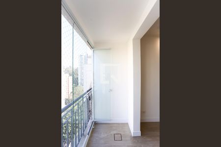 Varanda da Sala de apartamento à venda com 3 quartos, 62m² em Vila Andrade, São Paulo