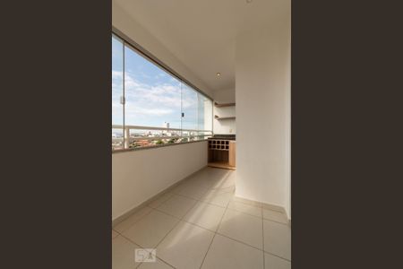Varanda da Sala de apartamento para alugar com 2 quartos, 64m² em Parque Amazônia, Goiânia