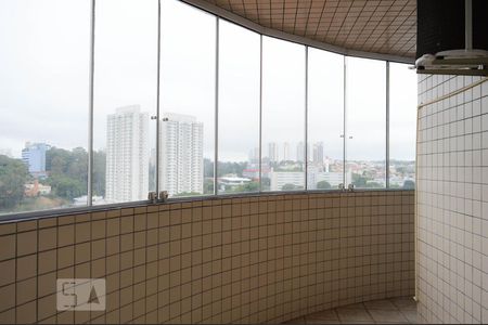 Varanda da Suíte 1 de apartamento para alugar com 4 quartos, 160m² em Vila Osasco, Osasco